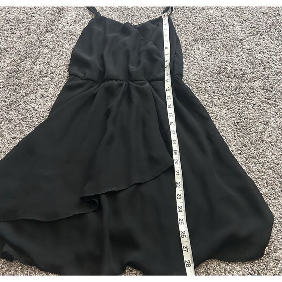 Xhilaration Little Black Dress Womens Small Sleeveless Adjustable Strap - Picture 7 of 7